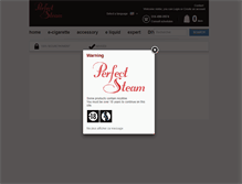 Tablet Screenshot of perfect-steam.com